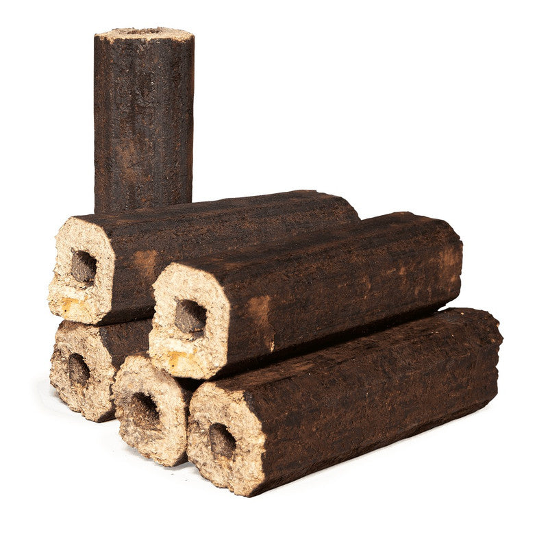 Heizfuxx PiniKay Octagon Holzbriketts 960 kg Palette 96 x 10 kg