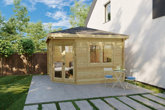 5-Eck-Gartenhaus “Fargo A” 4x4m